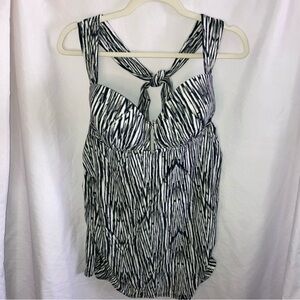 Lane Bryant Halter Tankini - Size 42D